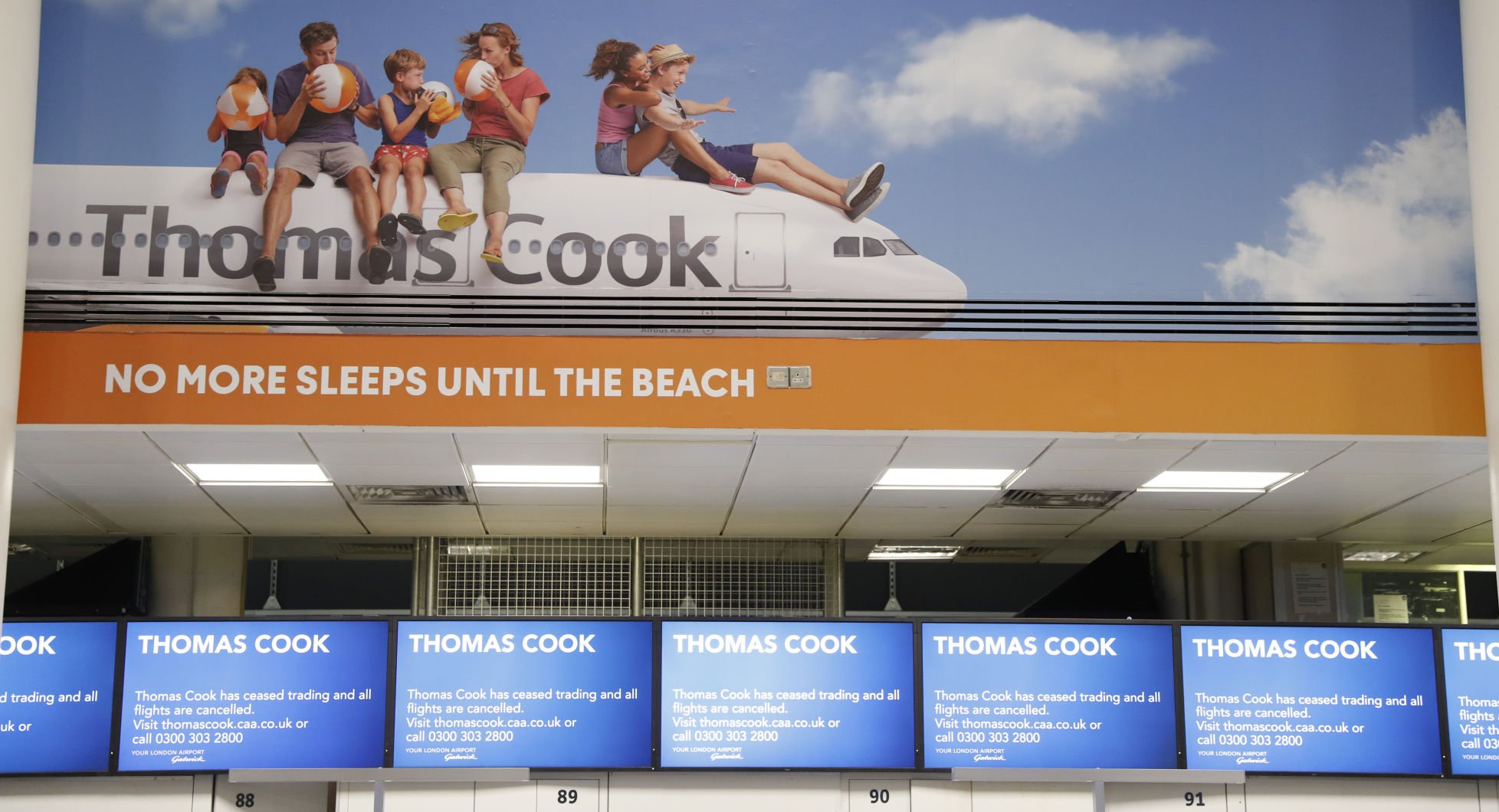 APTOPIX Britain Thomas Cook